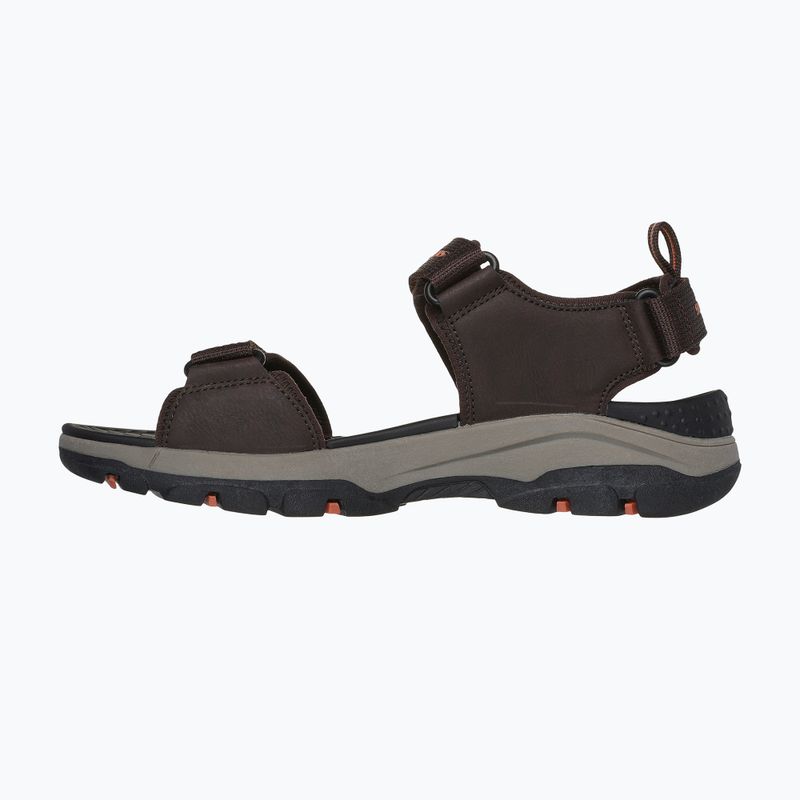 Sandały męskie SKECHERS Tresmen Ryer chocolate 10