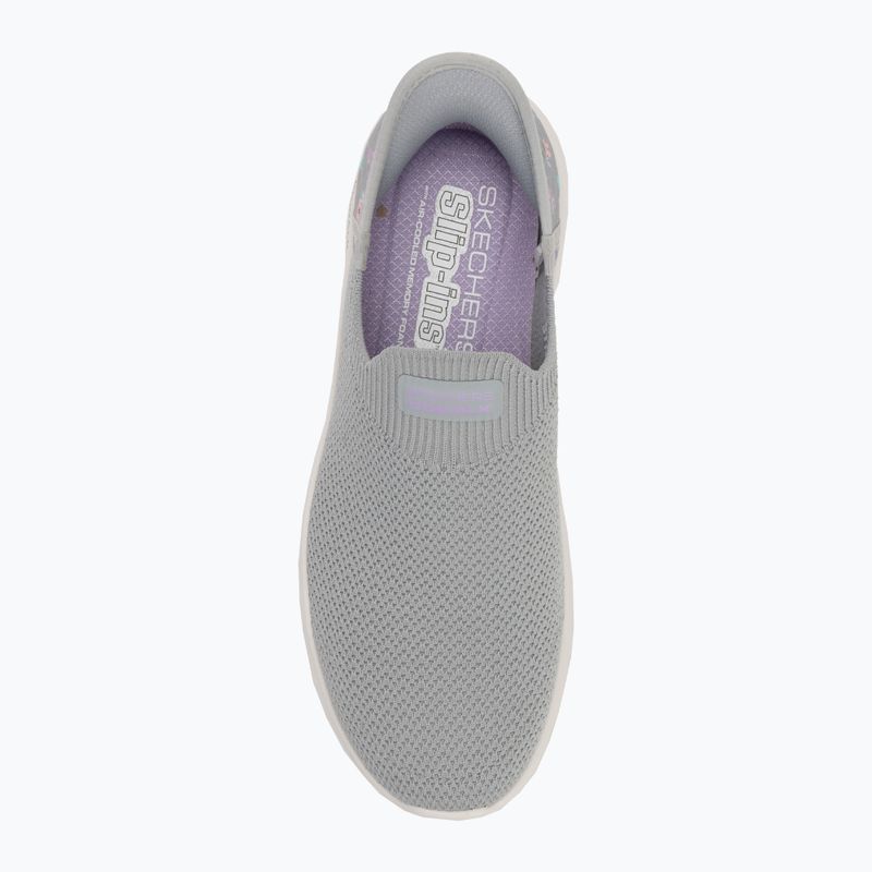 Buty damskie SKECHERS Go Walk Flex Sunset Rose gray/lavender 5