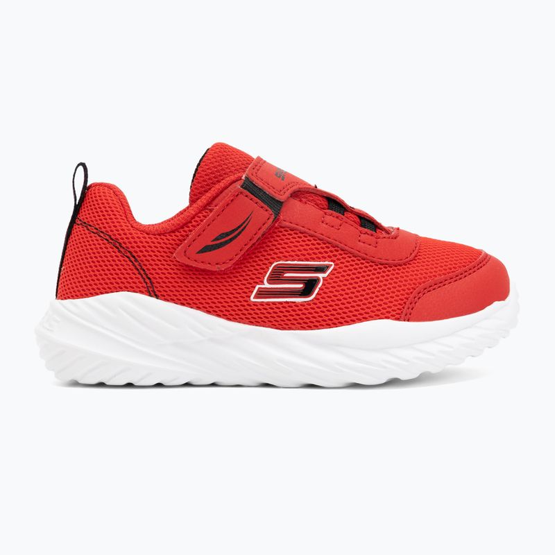 Buty dziecięce SKECHERS Nitro Sprint red/black 2