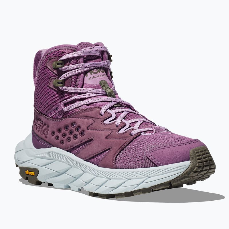 Buty turystyczne damskie HOKA Anacapa Breeze Mid amethyst/illusion 8