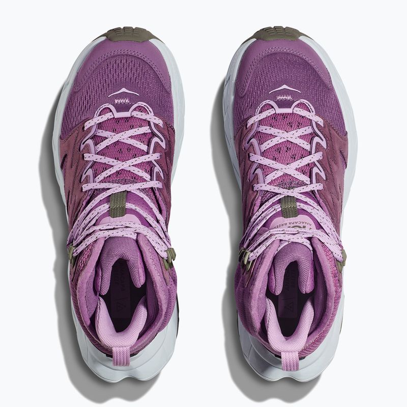 Buty turystyczne damskie HOKA Anacapa Breeze Mid amethyst/illusion 15