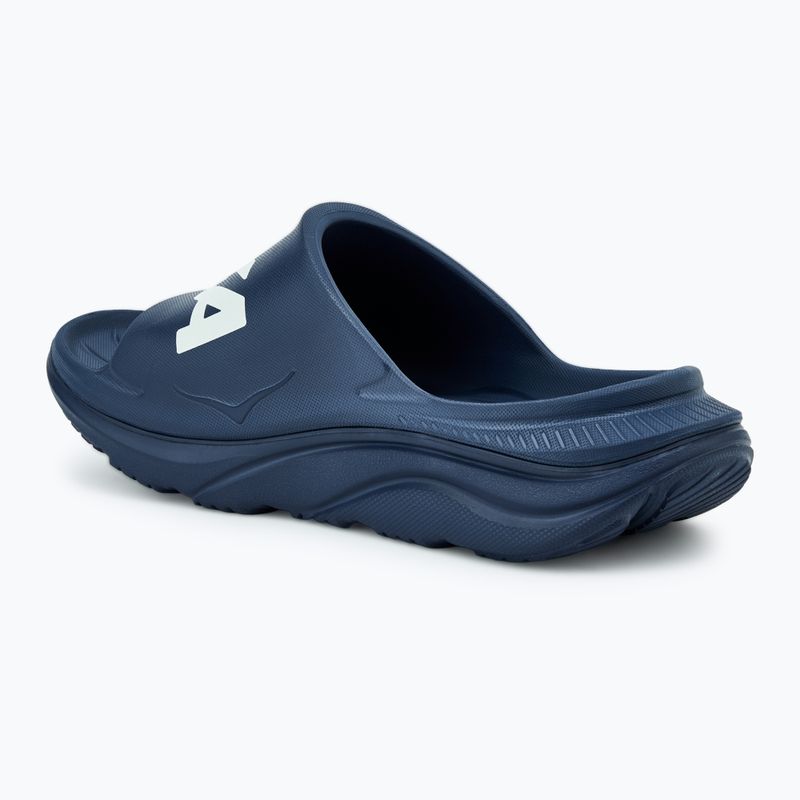 Klapki HOKA Ora Athletic Slide varsity navy/white 3