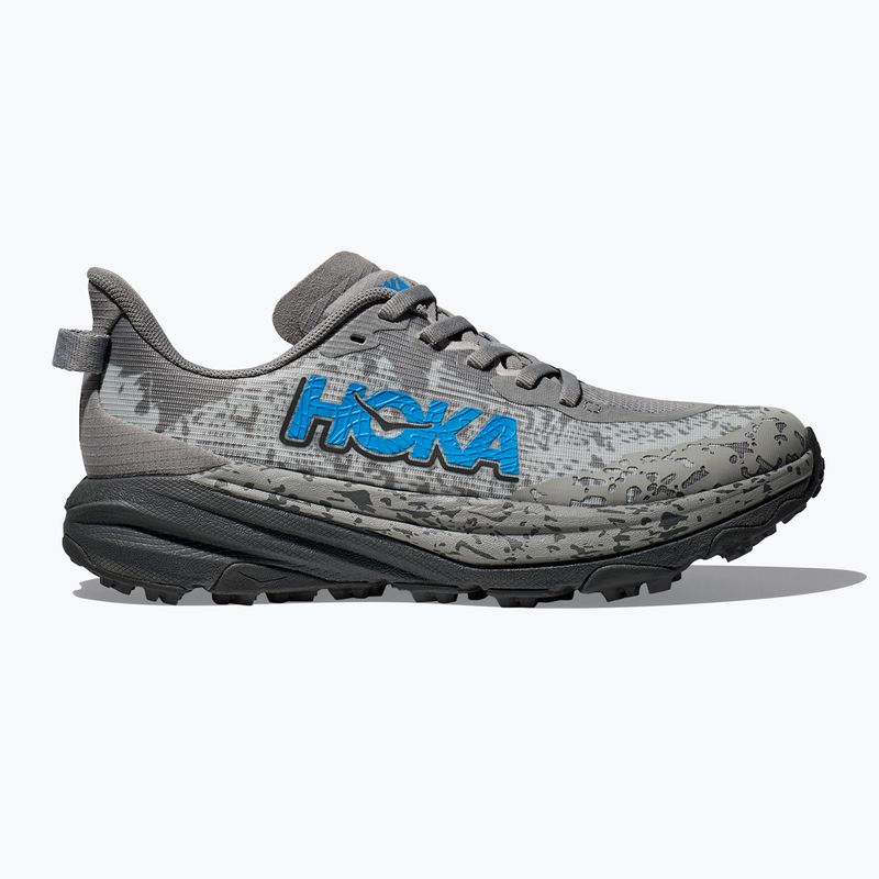 Buty do biegania dziecięce HOKA Speedgoat 6 galactic grey/hoka blue 9