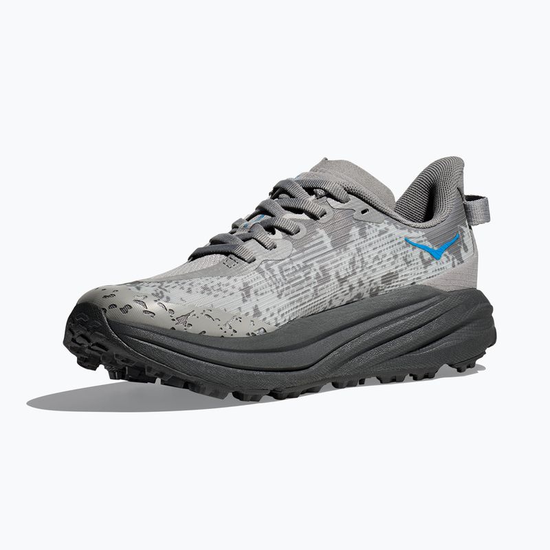 Buty do biegania dziecięce HOKA Speedgoat 6 galactic grey/hoka blue 11
