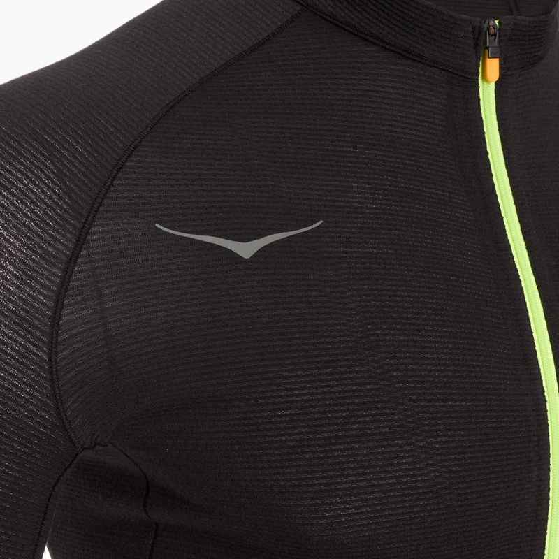 Longsleeve do biegania męska HOKA BaseZip LS black 8