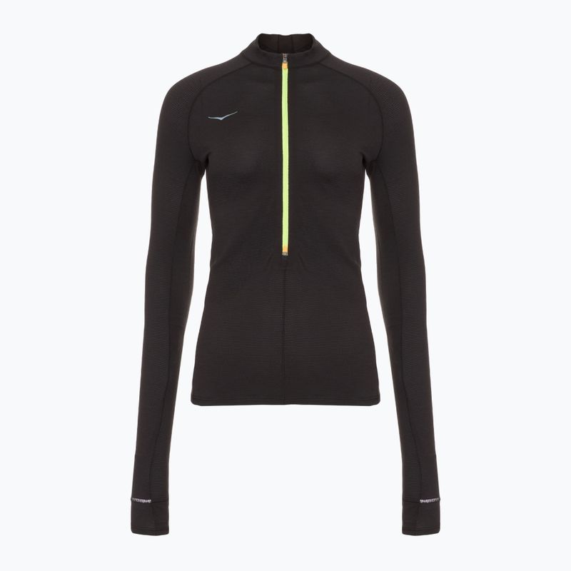 Longsleeve do biegania damski HOKA BaseZip Long Sleeve black 6