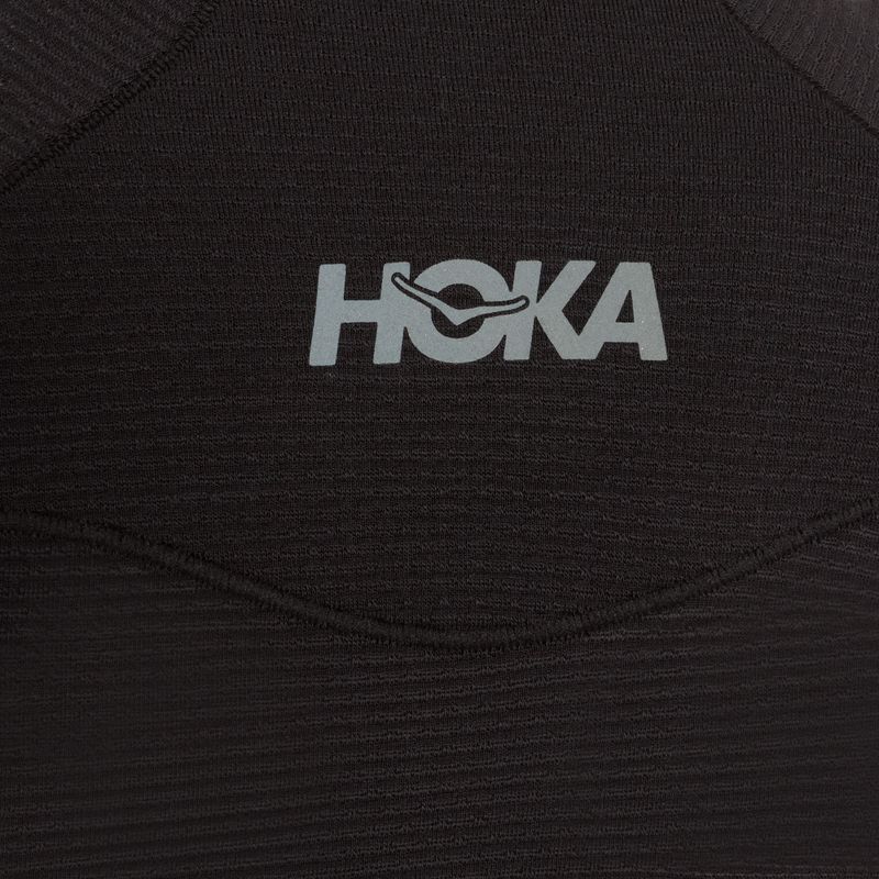 Longsleeve do biegania damski HOKA BaseZip Long Sleeve black 9