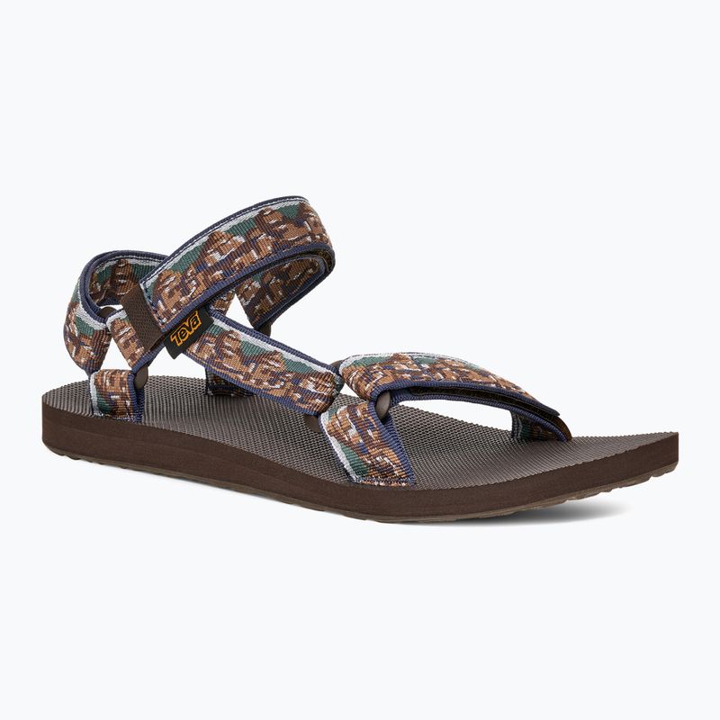 Sandały męskie Teva Original Universal desert mosaic/chocolate brown 8