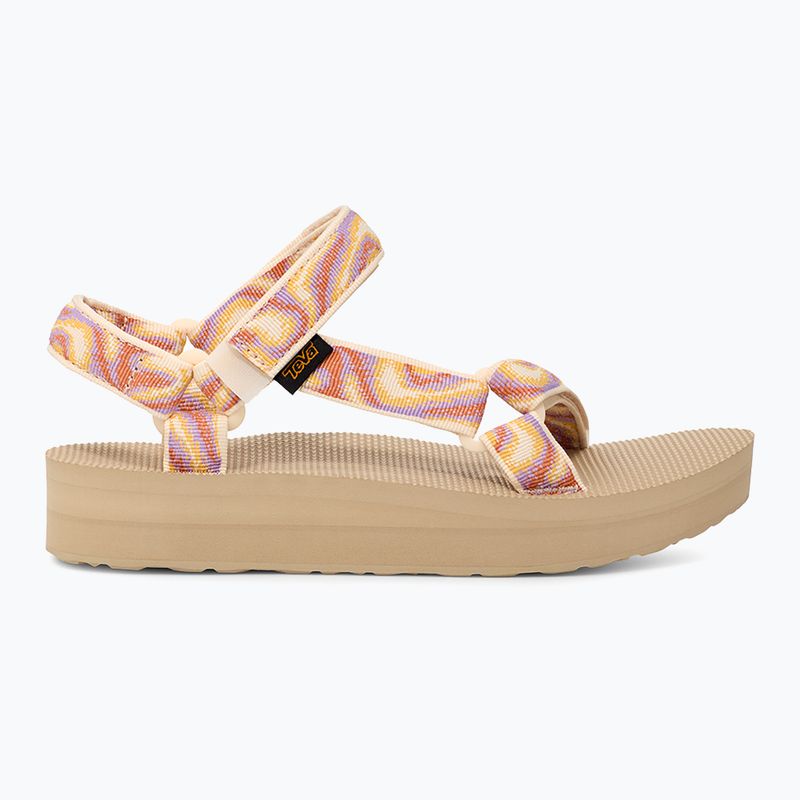 Sandały damskie Teva Midform Universal neon fade coconut 8