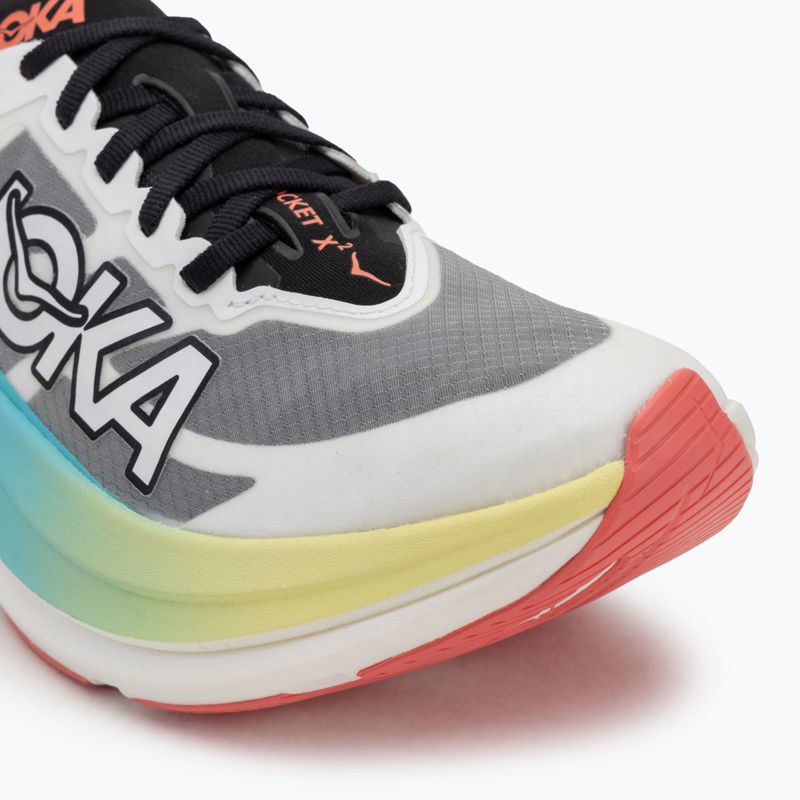 Buty do biegania HOKA Rocket X 2 yuzu/cielo blue 7
