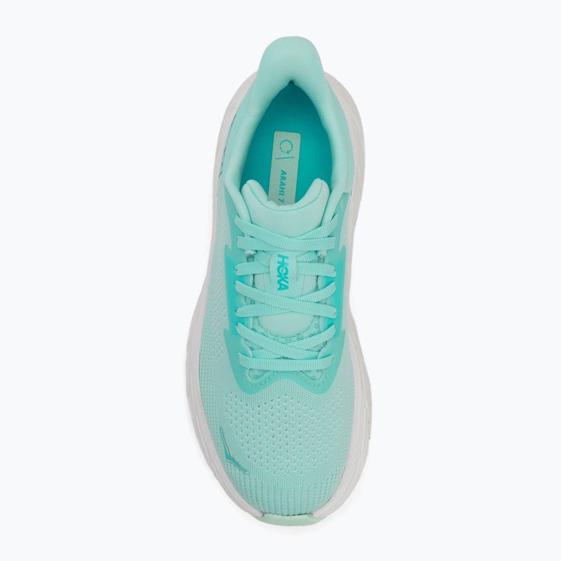 Buty do biegania damskie HOKA Arahi 7 blue spark/snow melt 5