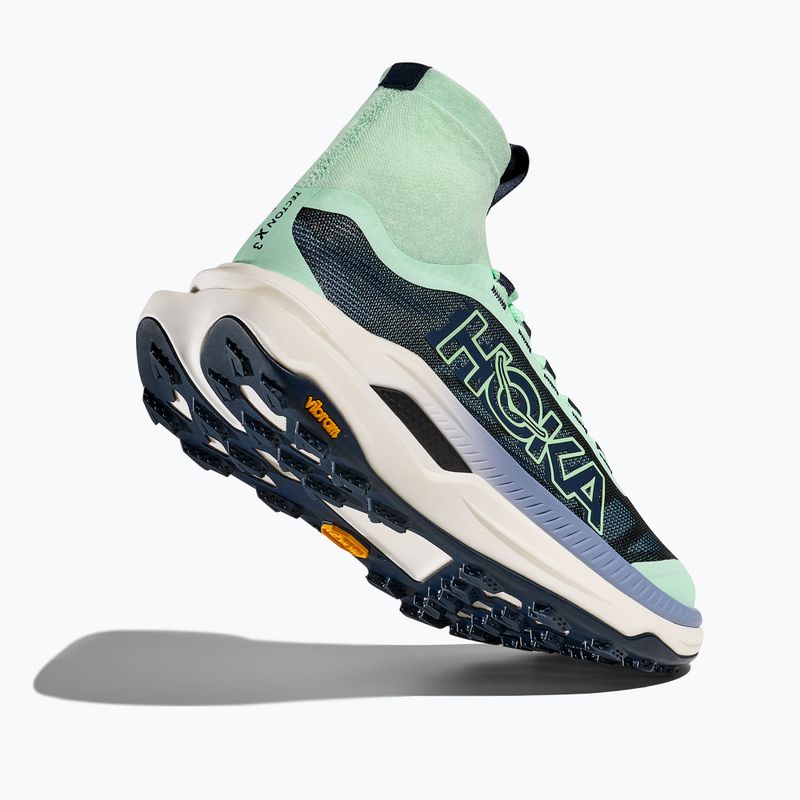 Buty do biegania damskie HOKA Tecton X 3 mint fluorite/varsity navy 8
