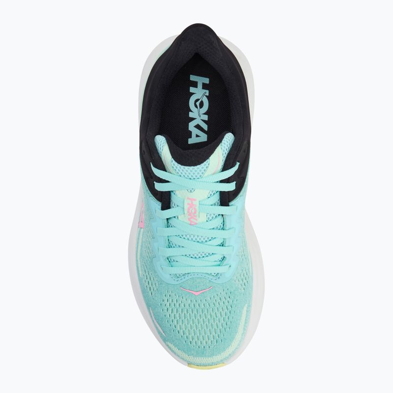Buty do biegania damskie HOKA Bondi 9 blue spark/mint fluorite 5