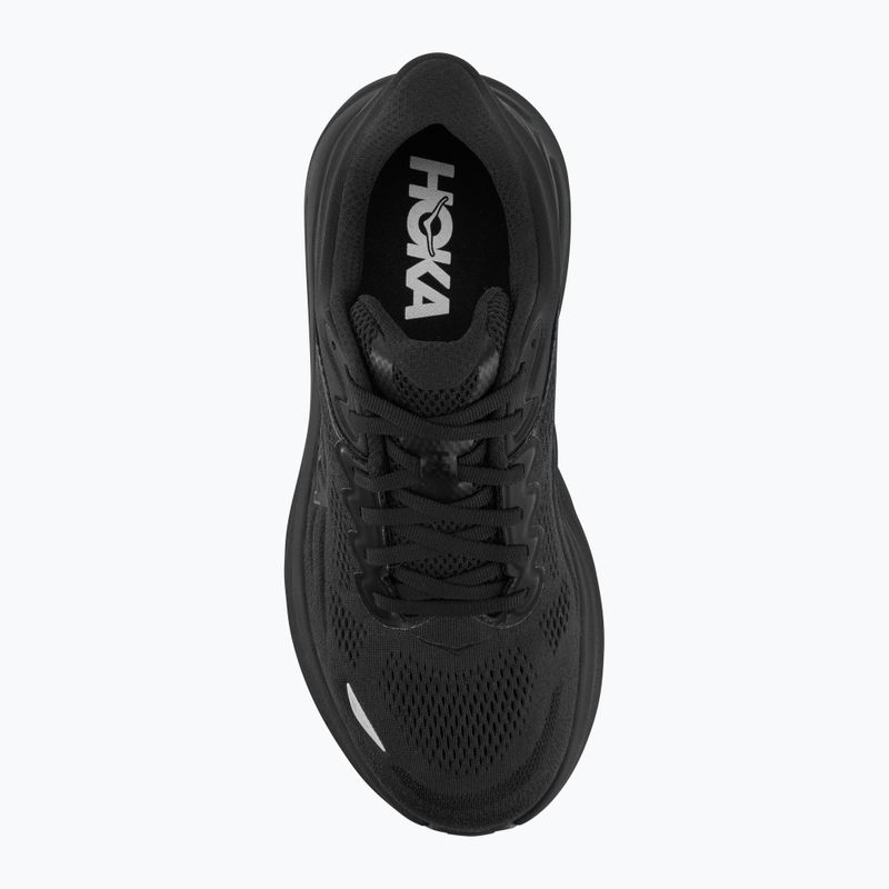 Buty do biegania męskie HOKA Bondi 9 X-Wide black/black 5
