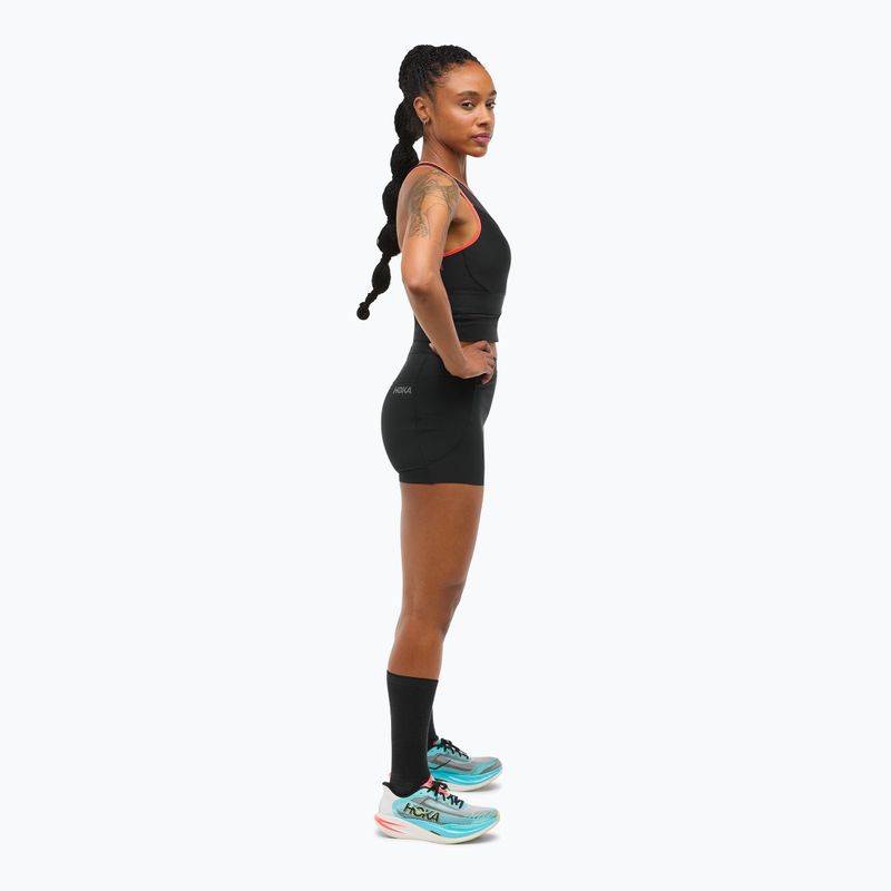 Biustonosz treningowy HOKA Race Day black 2