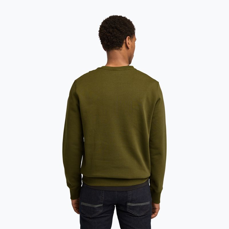Bluza męska Timberland Tree Logo Crew Neck dark olive 3
