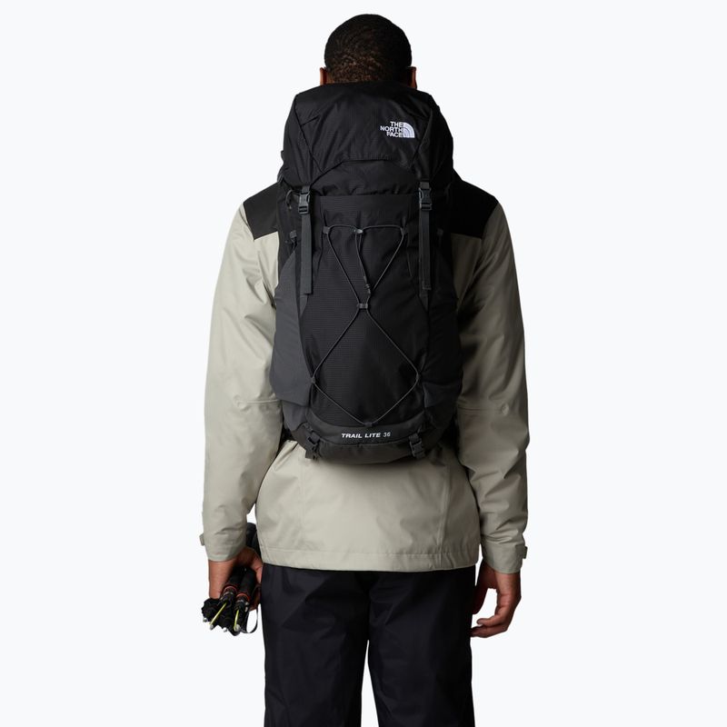 Plecak turystyczny The North Face Trail Lite 37 l black/asphalt grey 6