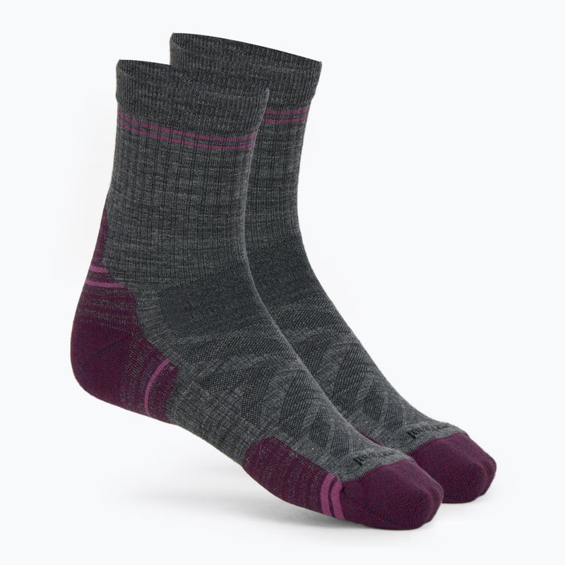 Skarpety damskie Samrtwool Hike Targeted Cushion Mid Crew medium gray
