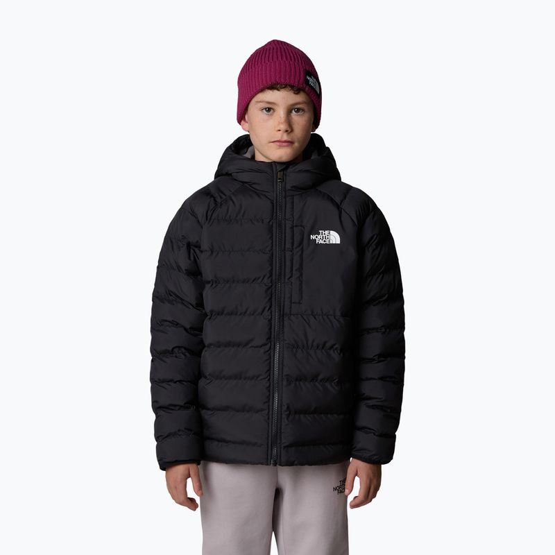 Kurtka ocieplana dziecięca The North Face Reversible Perrito black/smoked pearl