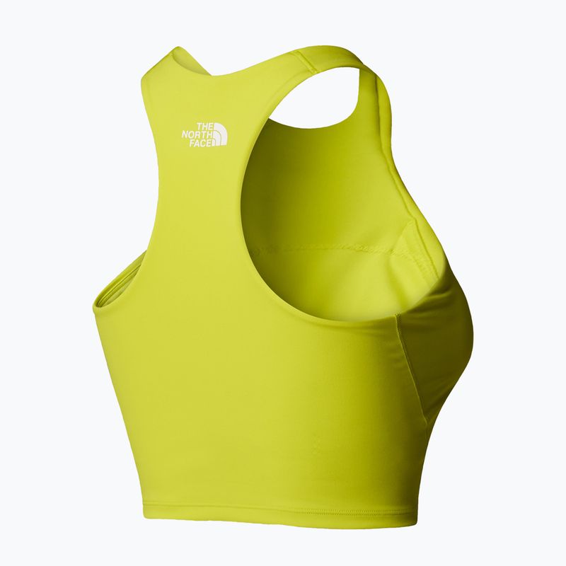 Biustonosz treningowy The North Face Refina Longline suplhur spring green 5