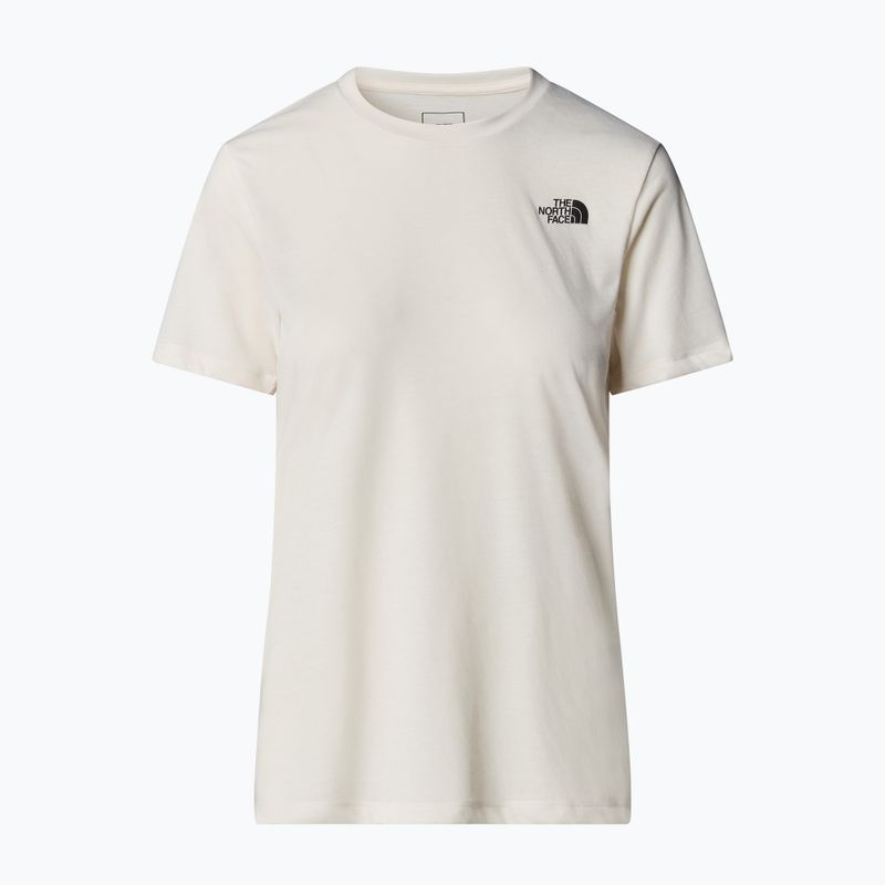 Koszulka damska The North Face Foundation Half Dome Ca Graphic white dune 4