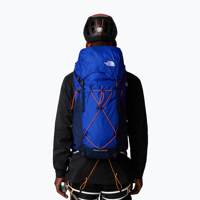 Plecak turystyczny The North Face Trail Lite 37 l monument tnf blue/summit navy 7