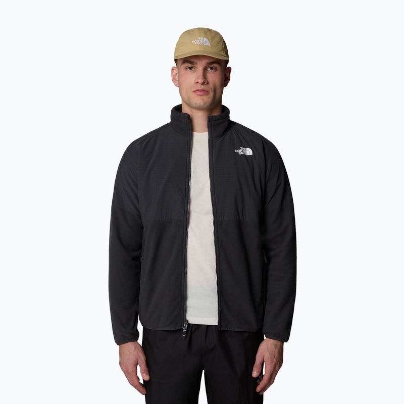 Bluza męska The North Face Glacier Heavyweight Full Zip asphalt grey/tnf black 4