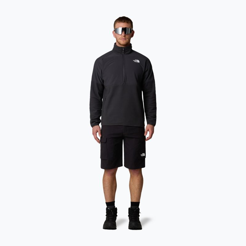 Bluza męska The North Face Glacier Heavyweight 1/2 Zip asphalt grey/tnf black 2