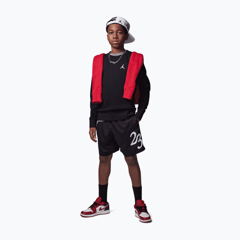 Bluza dziecięca Jordan JDB Brooklyn Fleece Essential Crew black 2