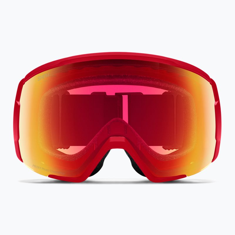 Gogle narciarskie Smith Proxy crimson/ chromapop pro photochromic red mirror 6
