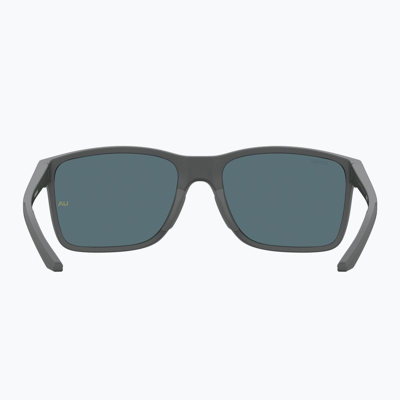 Okulary przeciwsłoneczne Under Armour Hustle XL S3 Matte grey/green multilayer oleophobic 4