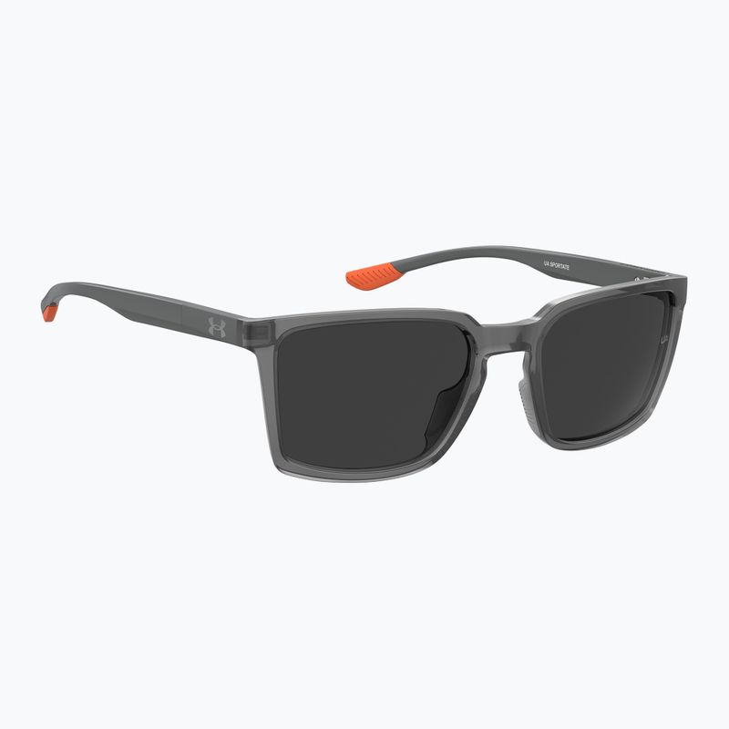 Okulary przeciwsłoneczne Under Armour Sportate S3 crystal grey/grey