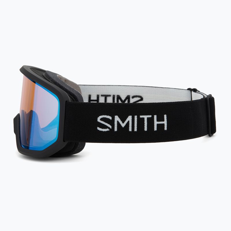 Gogle narciarskie Smith Transfer black/blue sensor mirror 4