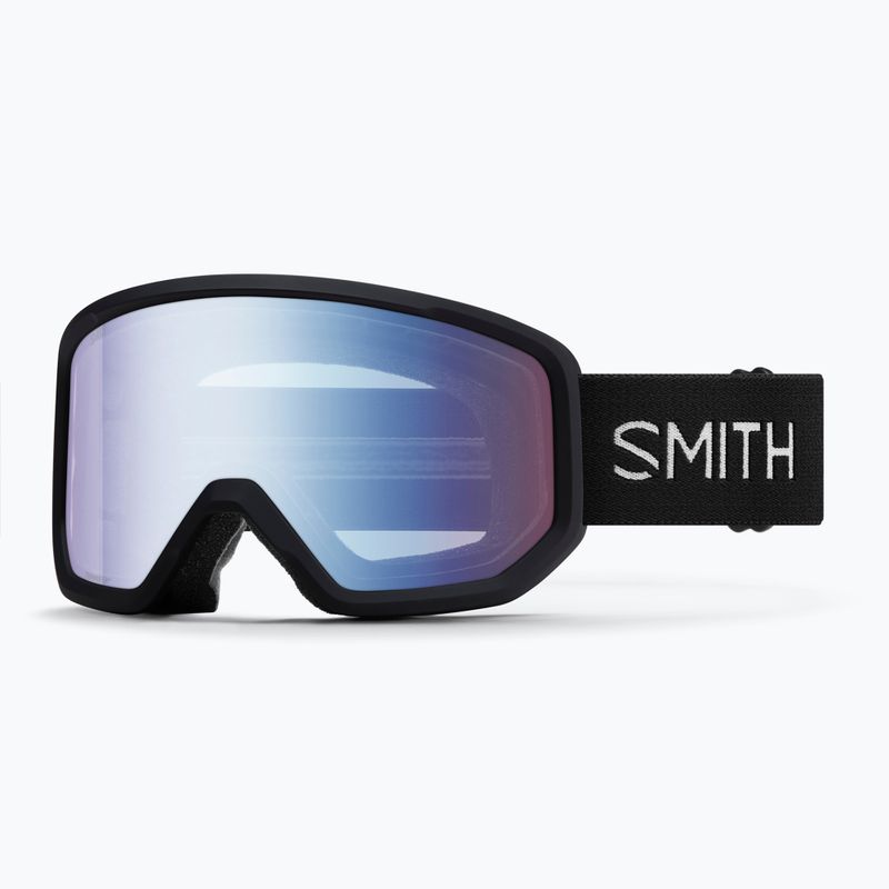 Gogle narciarskie Smith Transfer black/blue sensor mirror 5