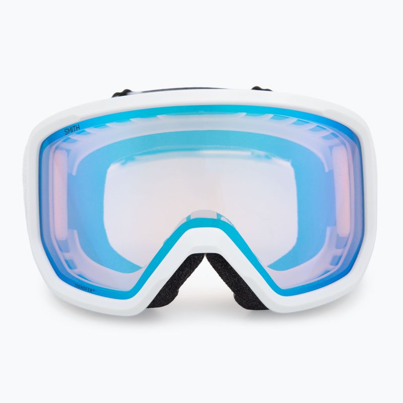 Gogle narciarskie Smith Transfer white/blue sensor mirror 2