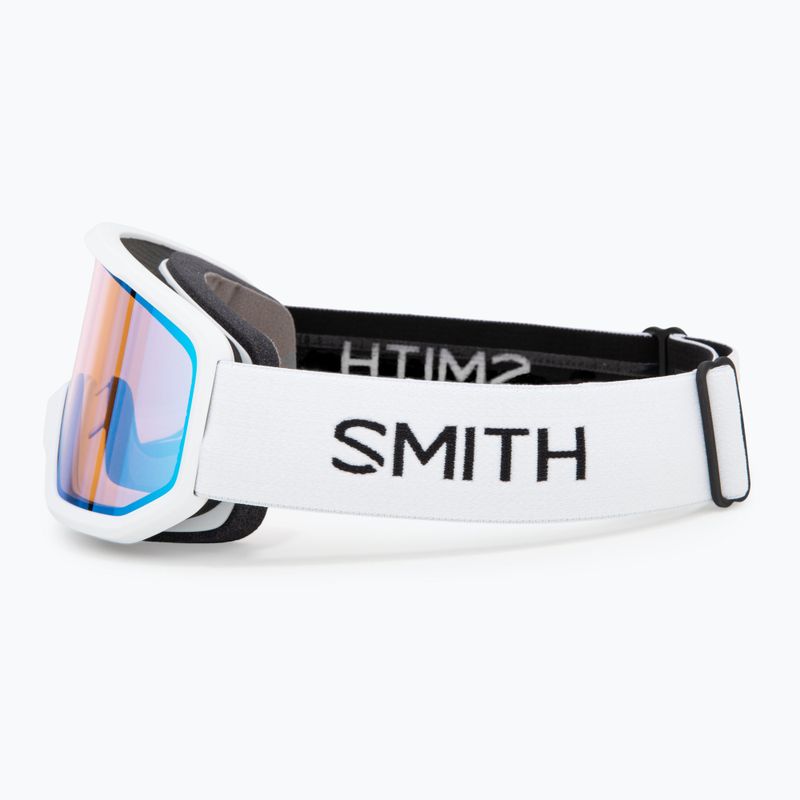Gogle narciarskie Smith Transfer white/blue sensor mirror 4