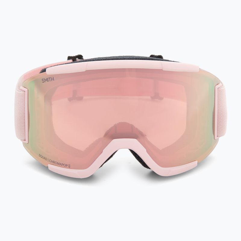 Gogle narciarskie Smith Squad carnation/chrp everyday rose gold mirror/clear 3
