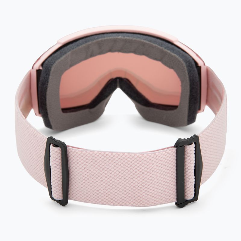 Gogle narciarskie Smith Squad carnation/chrp everyday rose gold mirror/clear 4