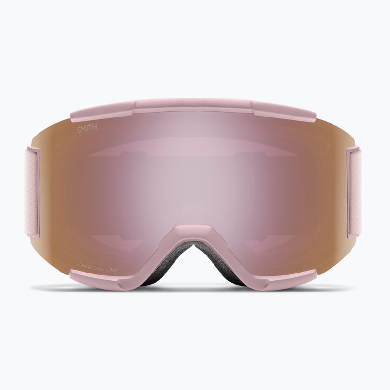 Gogle narciarskie Smith Squad carnation/chrp everyday rose gold mirror/clear 7