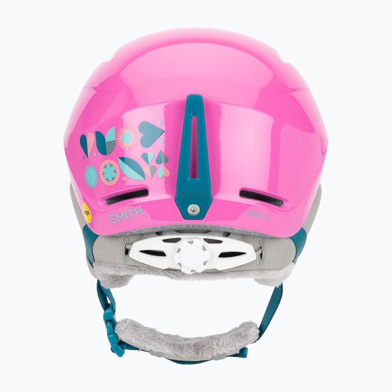Kask narciarski dziecięcy Smith Glide Jr Mips vivid pink hearts 4