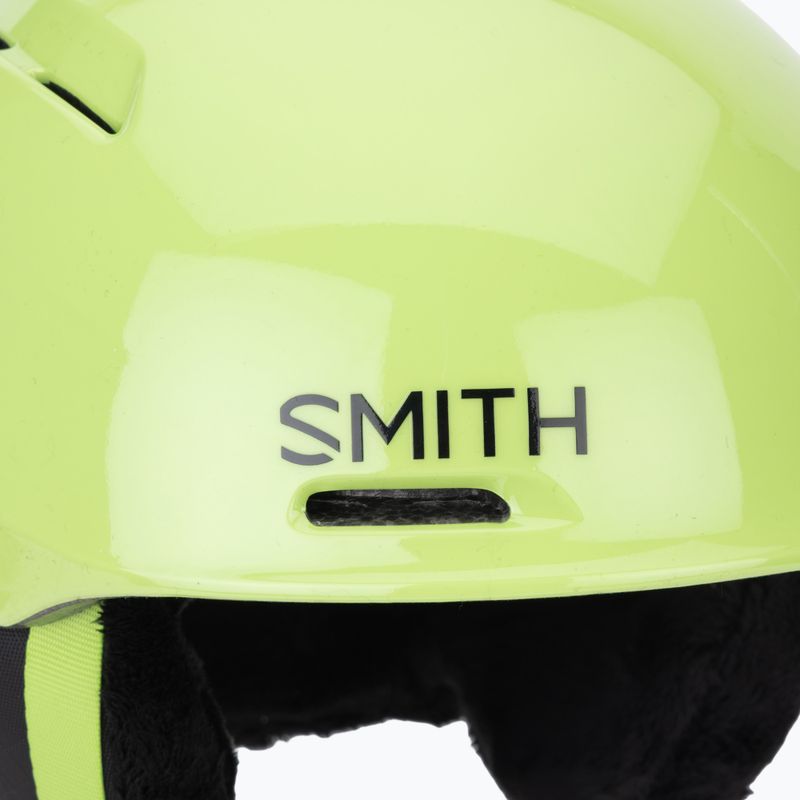 Kask narciarski dziecięcy Smith Glide Jr Mips electric lime 7