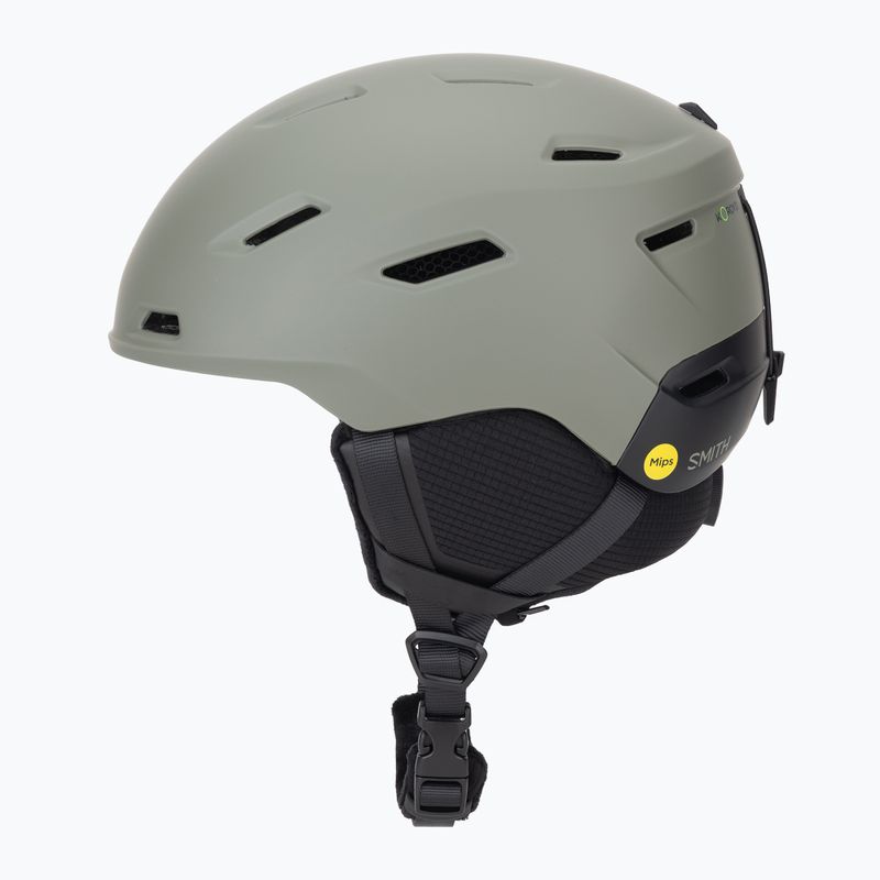 Kask narciarski Smith Descend MIPS matte fatigue green/black 3