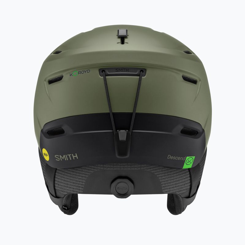 Kask narciarski Smith Descend MIPS matte fatigue green/black 11