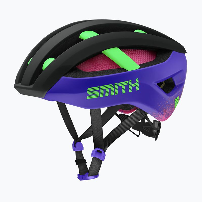 Kask rowerowy Smith Network MIPS matte archive flamingo 9