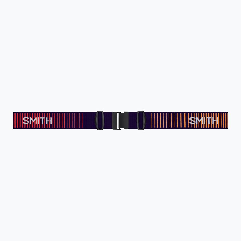 Gogle narciarskie dziecięce Smith Reason OTG S3 deep plum gradient/red solx mirror antifog 5