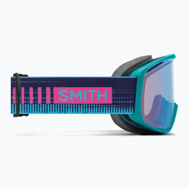 Gogle narciarskie Smith Rally S1 tropic/blue sensor mirror antifog 4