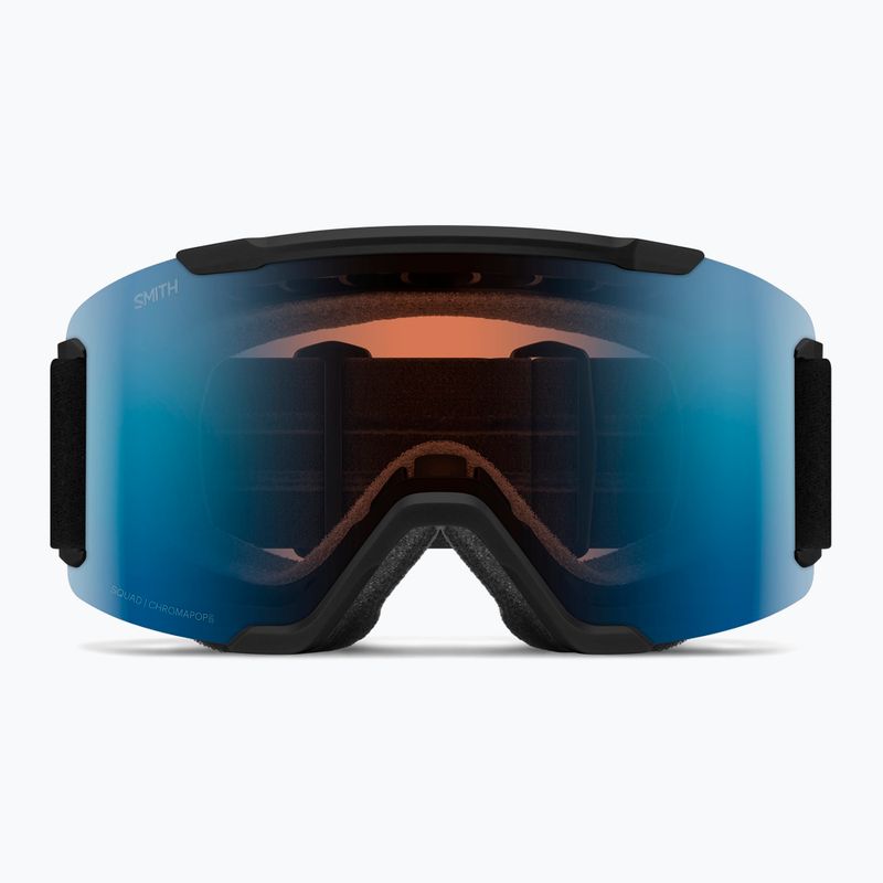 Gogle narciarskie Smith Squad S3-S1 black/chromapop pro photochromic blue mirror 2
