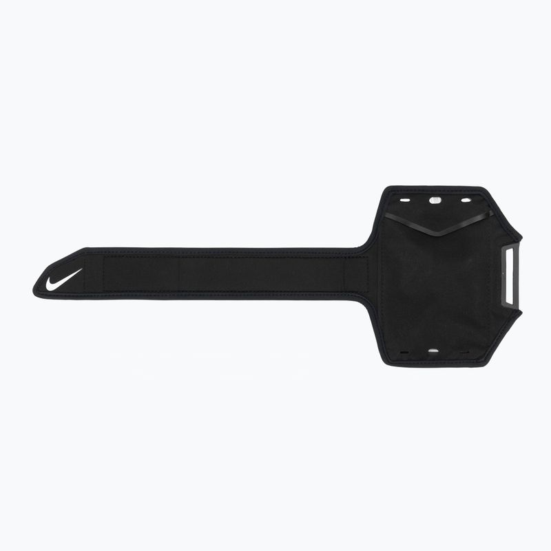 Opaska na telefon do biegania Nike Essentials Arm Band black/black/silver 2