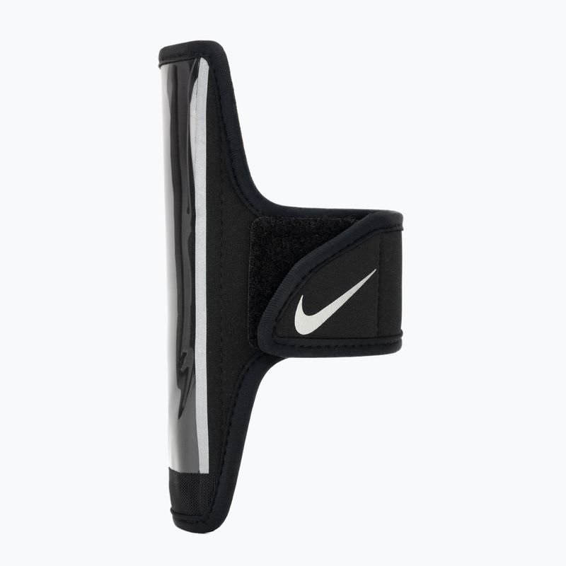Opaska na telefon do biegania Nike Essentials Arm Band black/black/silver 4