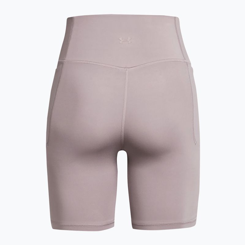 Spodenki treningowe damskie Under Armour Meridian Bike 7in tetra gray/tetra gray 2